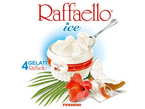 Raffaello Advertising Campaign.<br>Ferrero<br>2003